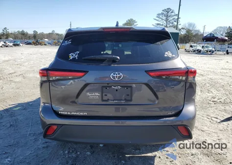 2021 Toyota Highlander Xle from USA, damaged, VIN 5TDGZRAH9MS056034